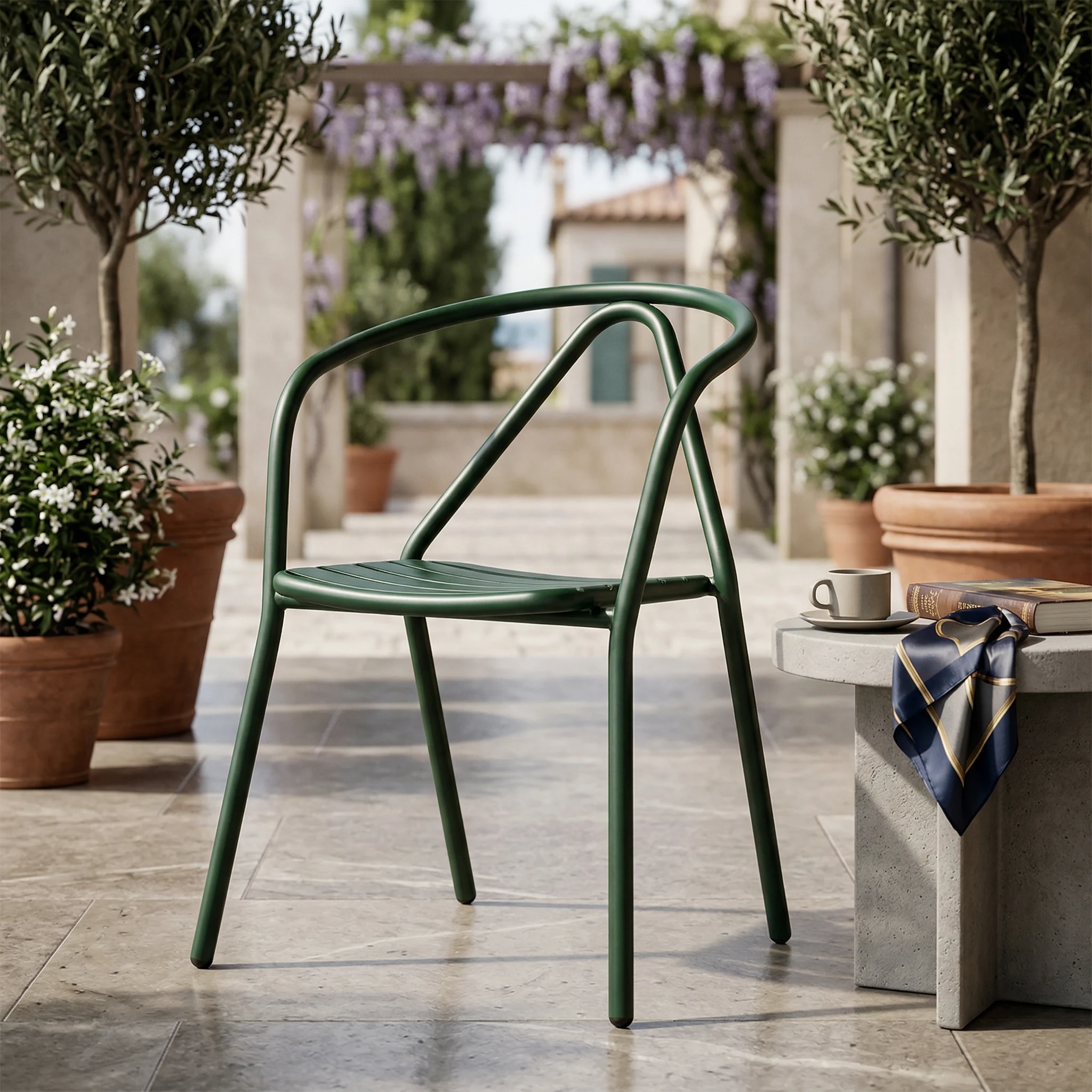 Fauteuils en aluminium Trimar